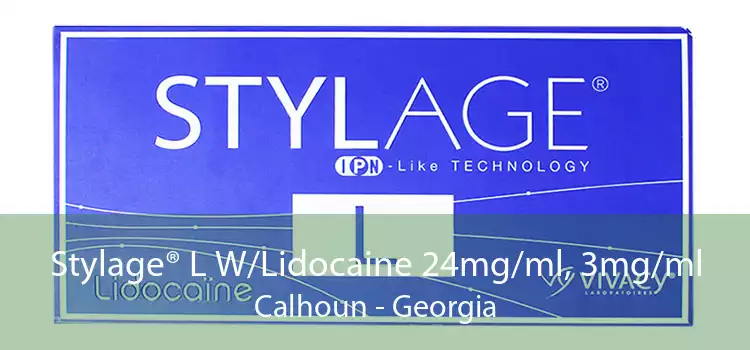 Stylage® L W/Lidocaine 24mg/ml, 3mg/ml Calhoun - Georgia