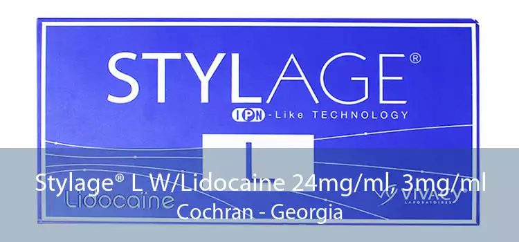 Stylage® L W/Lidocaine 24mg/ml, 3mg/ml Cochran - Georgia