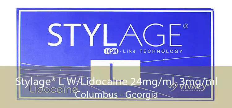 Stylage® L W/Lidocaine 24mg/ml, 3mg/ml Columbus - Georgia