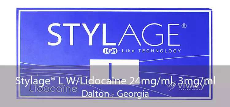 Stylage® L W/Lidocaine 24mg/ml, 3mg/ml Dalton - Georgia