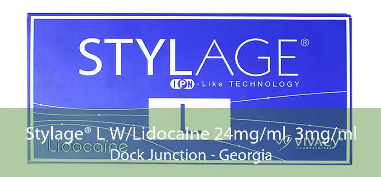 Stylage® L W/Lidocaine 24mg/ml, 3mg/ml Dock Junction - Georgia