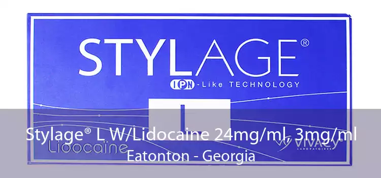 Stylage® L W/Lidocaine 24mg/ml, 3mg/ml Eatonton - Georgia