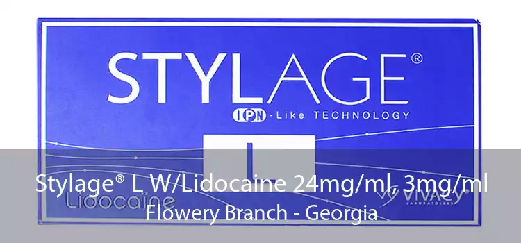Stylage® L W/Lidocaine 24mg/ml, 3mg/ml Flowery Branch - Georgia