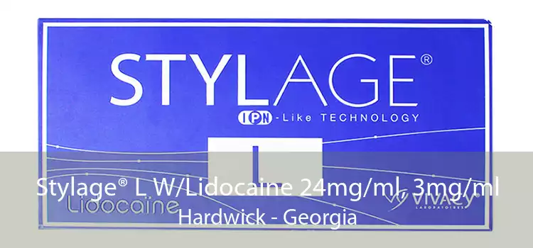 Stylage® L W/Lidocaine 24mg/ml, 3mg/ml Hardwick - Georgia