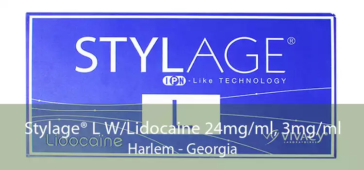 Stylage® L W/Lidocaine 24mg/ml, 3mg/ml Harlem - Georgia
