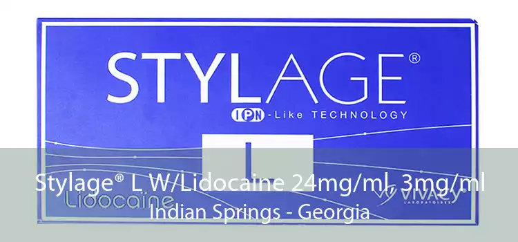 Stylage® L W/Lidocaine 24mg/ml, 3mg/ml Indian Springs - Georgia