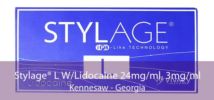 Stylage® L W/Lidocaine 24mg/ml, 3mg/ml Kennesaw - Georgia