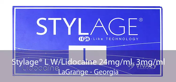 Stylage® L W/Lidocaine 24mg/ml, 3mg/ml LaGrange - Georgia