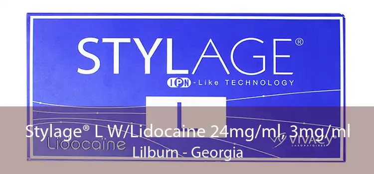 Stylage® L W/Lidocaine 24mg/ml, 3mg/ml Lilburn - Georgia