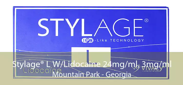 Stylage® L W/Lidocaine 24mg/ml, 3mg/ml Mountain Park - Georgia
