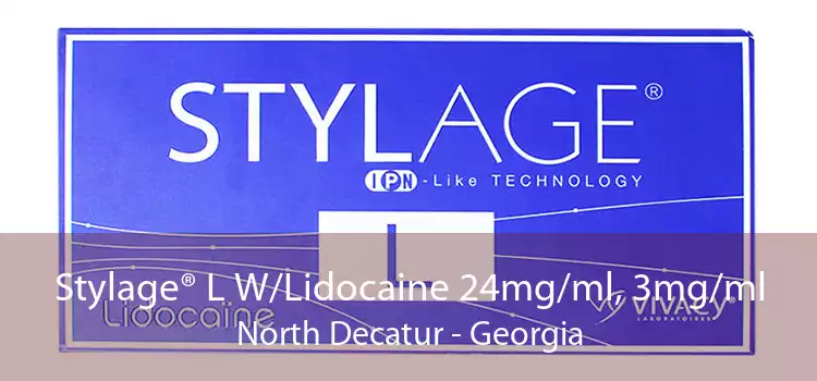 Stylage® L W/Lidocaine 24mg/ml, 3mg/ml North Decatur - Georgia