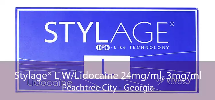 Stylage® L W/Lidocaine 24mg/ml, 3mg/ml Peachtree City - Georgia