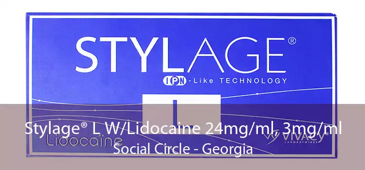 Stylage® L W/Lidocaine 24mg/ml, 3mg/ml Social Circle - Georgia