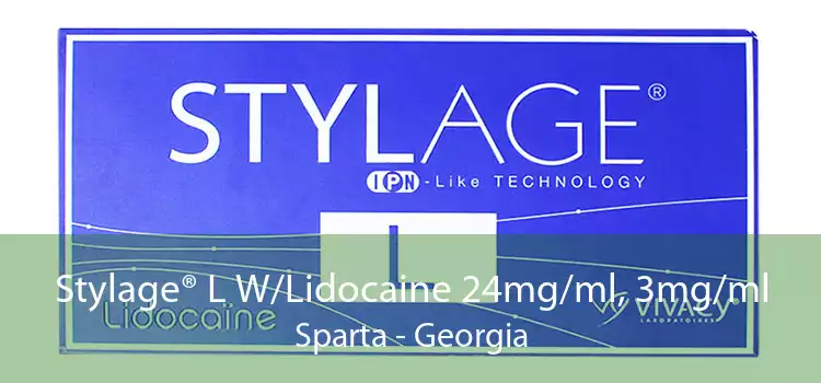 Stylage® L W/Lidocaine 24mg/ml, 3mg/ml Sparta - Georgia