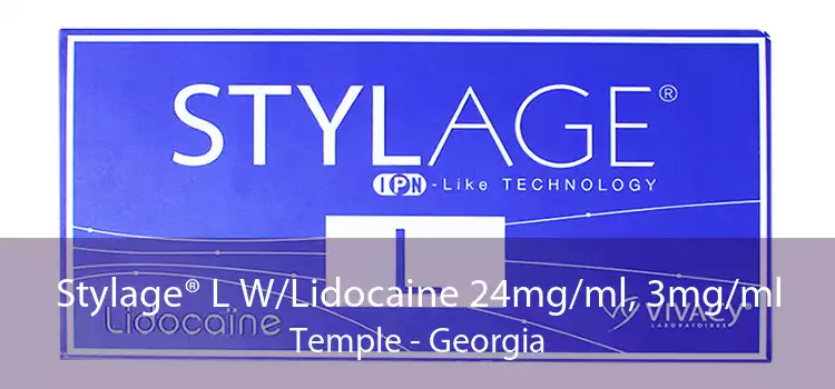 Stylage® L W/Lidocaine 24mg/ml, 3mg/ml Temple - Georgia