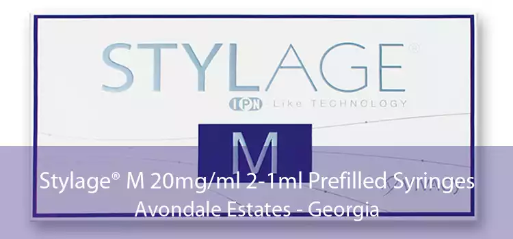 Stylage® M 20mg/ml 2-1ml Prefilled Syringes Avondale Estates - Georgia