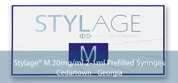 Stylage® M 20mg/ml 2-1ml Prefilled Syringes Cedartown - Georgia