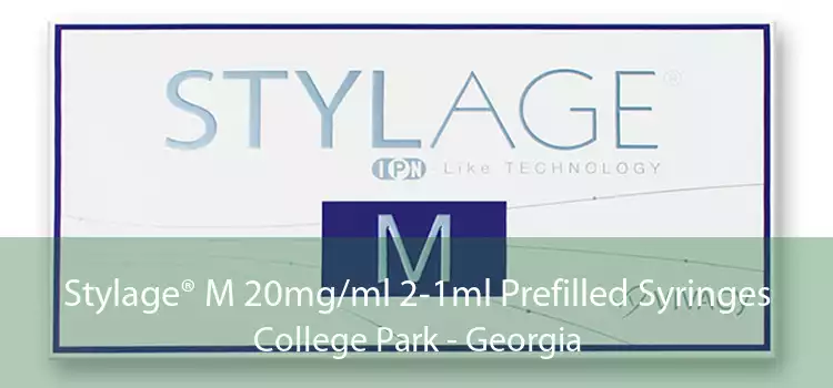 Stylage® M 20mg/ml 2-1ml Prefilled Syringes College Park - Georgia