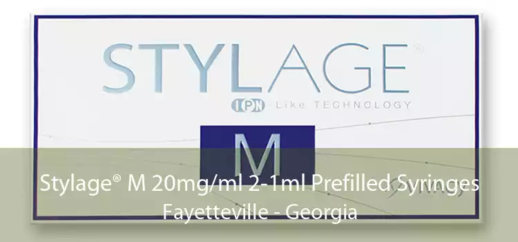Stylage® M 20mg/ml 2-1ml Prefilled Syringes Fayetteville - Georgia