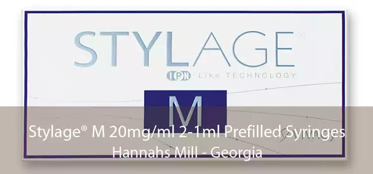 Stylage® M 20mg/ml 2-1ml Prefilled Syringes Hannahs Mill - Georgia
