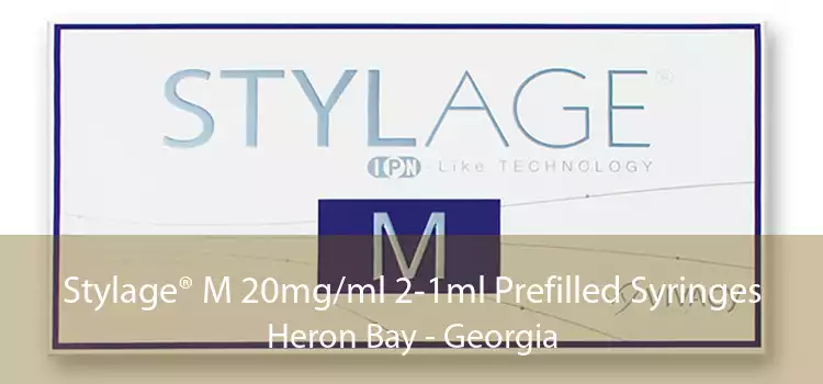 Stylage® M 20mg/ml 2-1ml Prefilled Syringes Heron Bay - Georgia