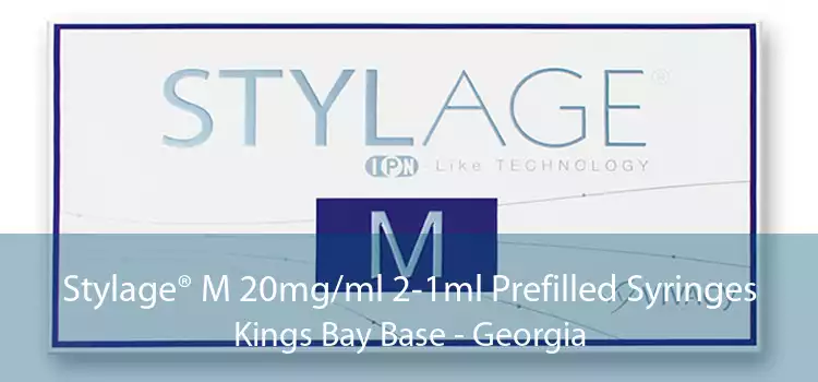 Stylage® M 20mg/ml 2-1ml Prefilled Syringes Kings Bay Base - Georgia