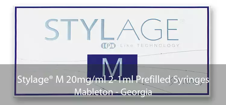 Stylage® M 20mg/ml 2-1ml Prefilled Syringes Mableton - Georgia