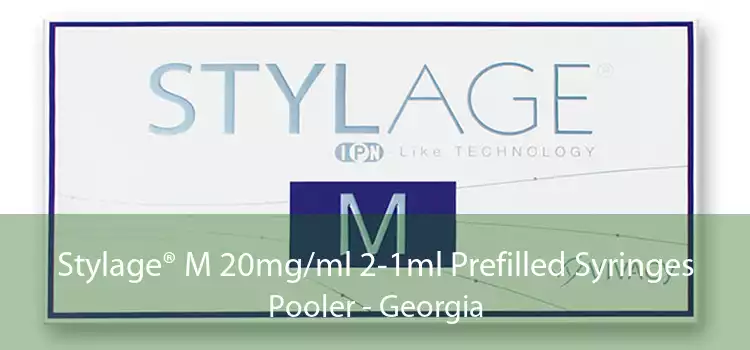 Stylage® M 20mg/ml 2-1ml Prefilled Syringes Pooler - Georgia