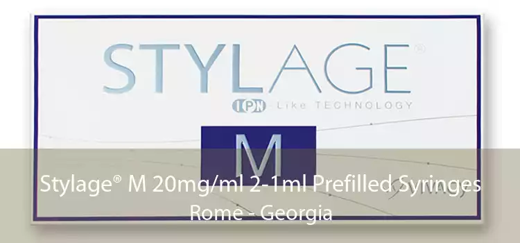 Stylage® M 20mg/ml 2-1ml Prefilled Syringes Rome - Georgia