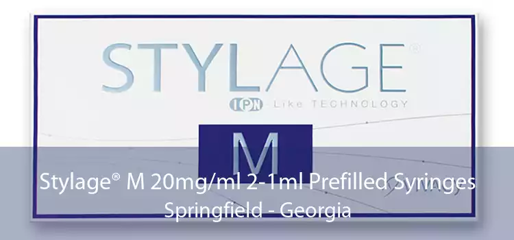 Stylage® M 20mg/ml 2-1ml Prefilled Syringes Springfield - Georgia