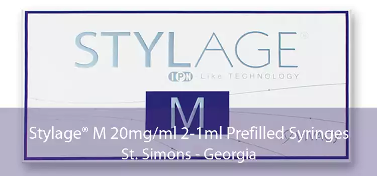 Stylage® M 20mg/ml 2-1ml Prefilled Syringes St. Simons - Georgia