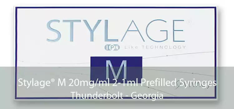 Stylage® M 20mg/ml 2-1ml Prefilled Syringes Thunderbolt - Georgia