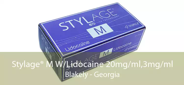 Stylage® M W/Lidocaine 20mg/ml,3mg/ml Blakely - Georgia