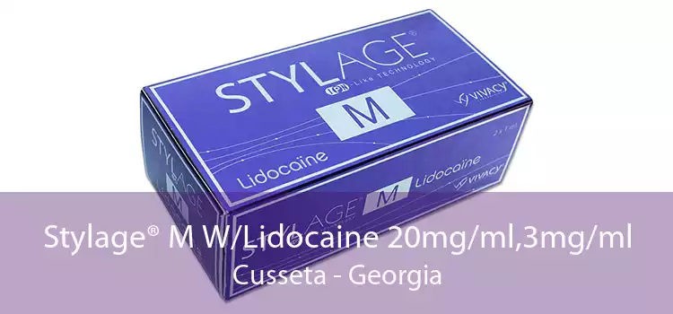 Stylage® M W/Lidocaine 20mg/ml,3mg/ml Cusseta - Georgia