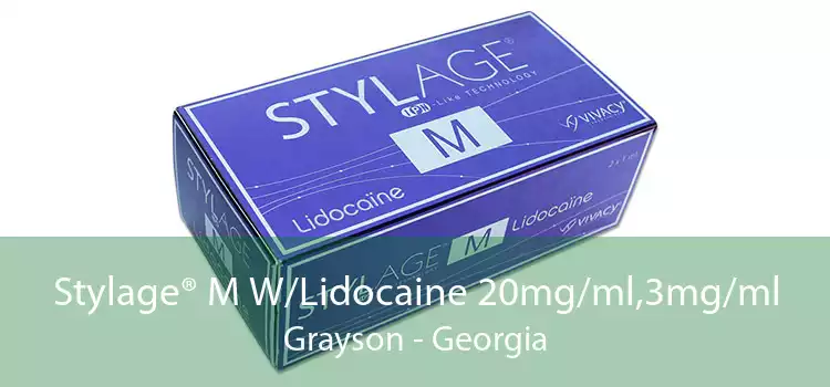 Stylage® M W/Lidocaine 20mg/ml,3mg/ml Grayson - Georgia