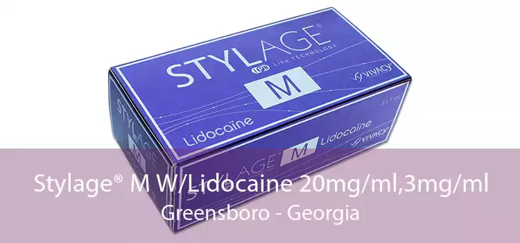 Stylage® M W/Lidocaine 20mg/ml,3mg/ml Greensboro - Georgia