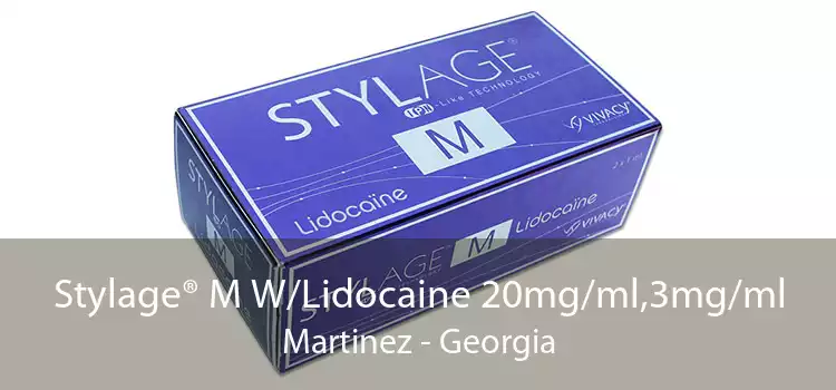 Stylage® M W/Lidocaine 20mg/ml,3mg/ml Martinez - Georgia