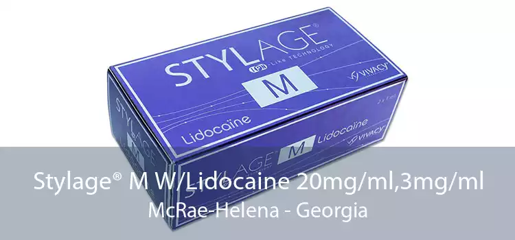 Stylage® M W/Lidocaine 20mg/ml,3mg/ml McRae-Helena - Georgia
