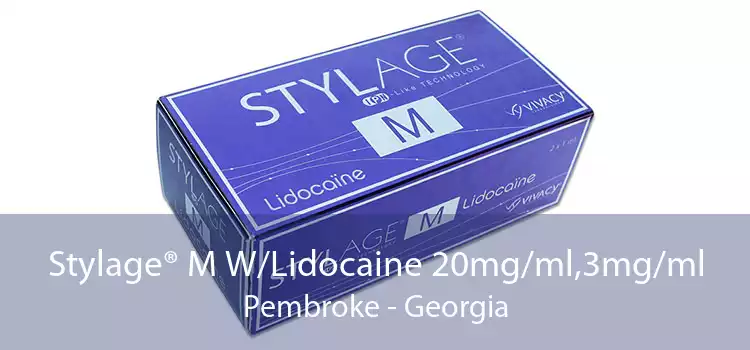 Stylage® M W/Lidocaine 20mg/ml,3mg/ml Pembroke - Georgia