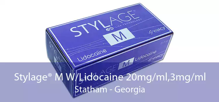 Stylage® M W/Lidocaine 20mg/ml,3mg/ml Statham - Georgia