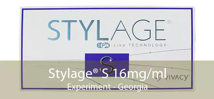 Stylage® S 16mg/ml Experiment - Georgia
