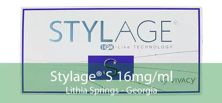 Stylage® S 16mg/ml Lithia Springs - Georgia