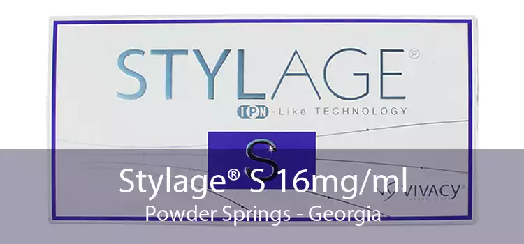 Stylage® S 16mg/ml Powder Springs - Georgia
