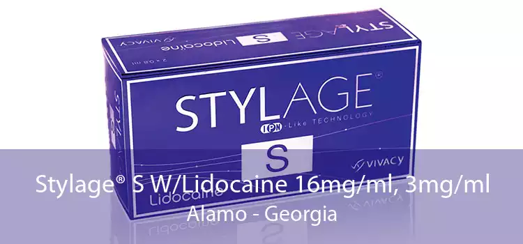 Stylage® S W/Lidocaine 16mg/ml, 3mg/ml Alamo - Georgia