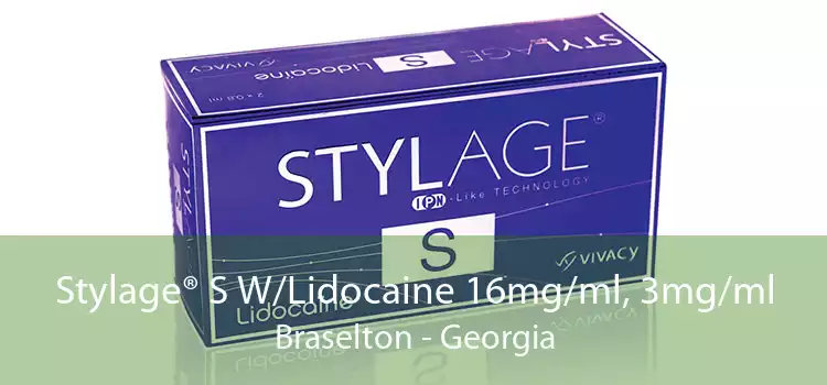 Stylage® S W/Lidocaine 16mg/ml, 3mg/ml Braselton - Georgia