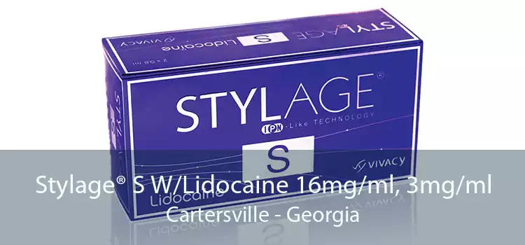Stylage® S W/Lidocaine 16mg/ml, 3mg/ml Cartersville - Georgia