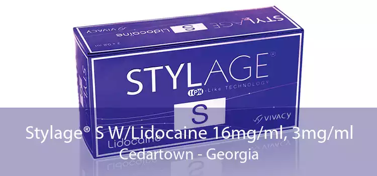 Stylage® S W/Lidocaine 16mg/ml, 3mg/ml Cedartown - Georgia