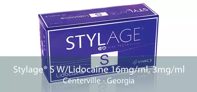 Stylage® S W/Lidocaine 16mg/ml, 3mg/ml Centerville - Georgia