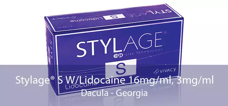 Stylage® S W/Lidocaine 16mg/ml, 3mg/ml Dacula - Georgia