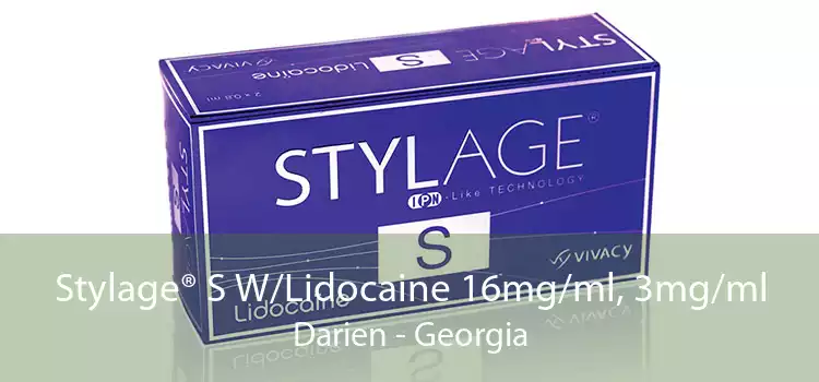 Stylage® S W/Lidocaine 16mg/ml, 3mg/ml Darien - Georgia